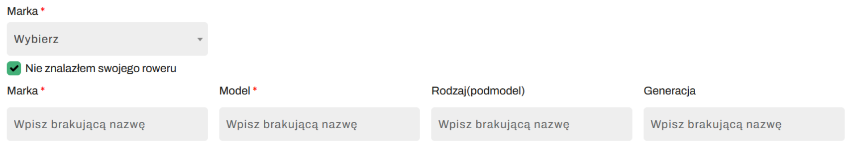 Jak dodać markę/model